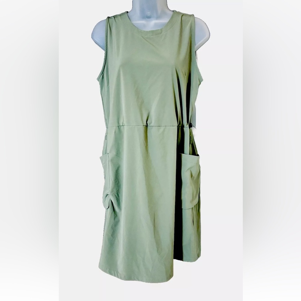 Helly Hansen Light Green Sleeveless Dress
